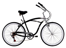 Beach cruiser bike ARS-2602S-1